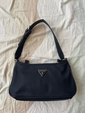 GUESS nylon black Shoulder Bag